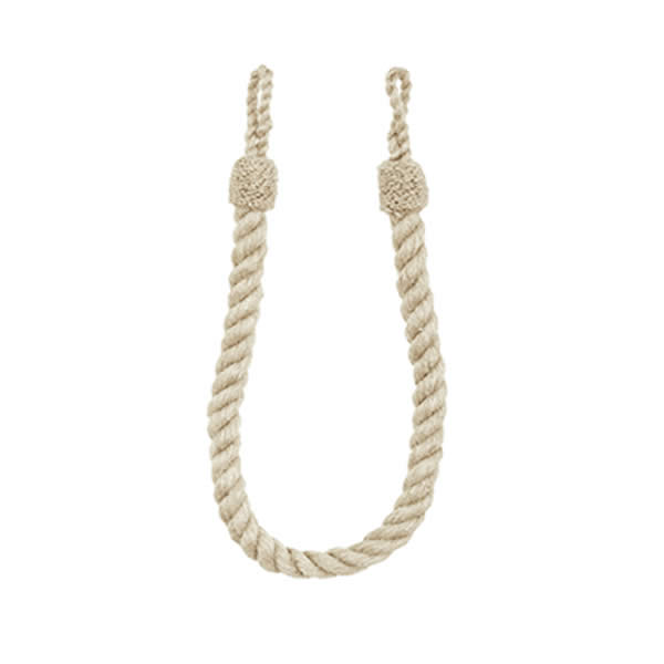 Natural Cotton Rope Tieback