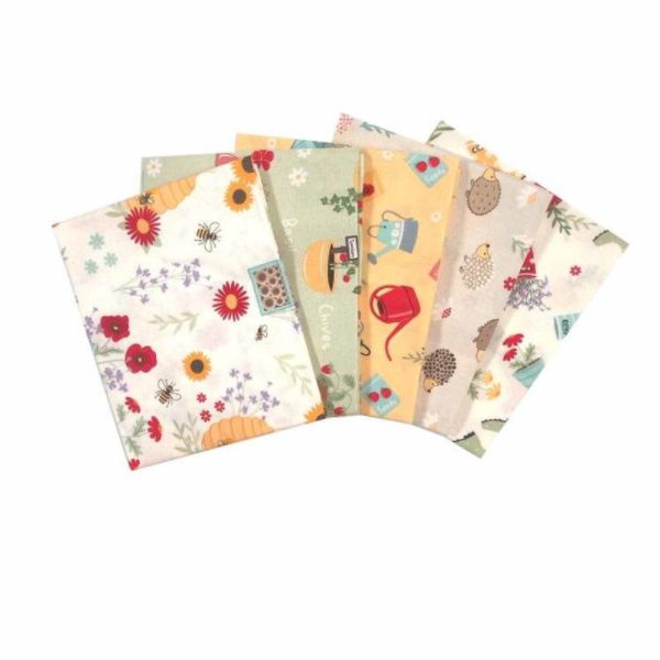 Fat Quarters - In The Garden at Falcon Fabrics fantastic price only £8.99